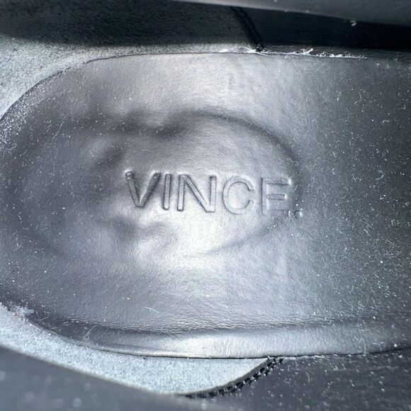 Vince Blakely Gray Suede‎ 2.5” Block Heel Ankle Boots Bootie Size 9M EU 39 Shoes - Picture 8 of 12